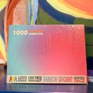 Rainbow Gradient 1000 Piece Puzzle